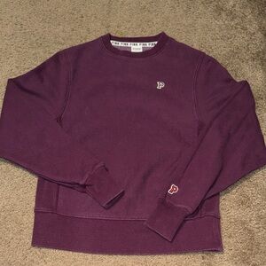 Victoria Secret PINK Sweatshirt Womens Purple Pullover